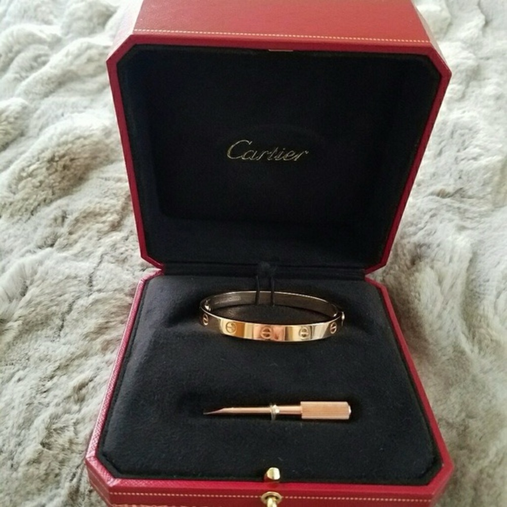 Cartier Love Bracelet. 18k Yellow Gold